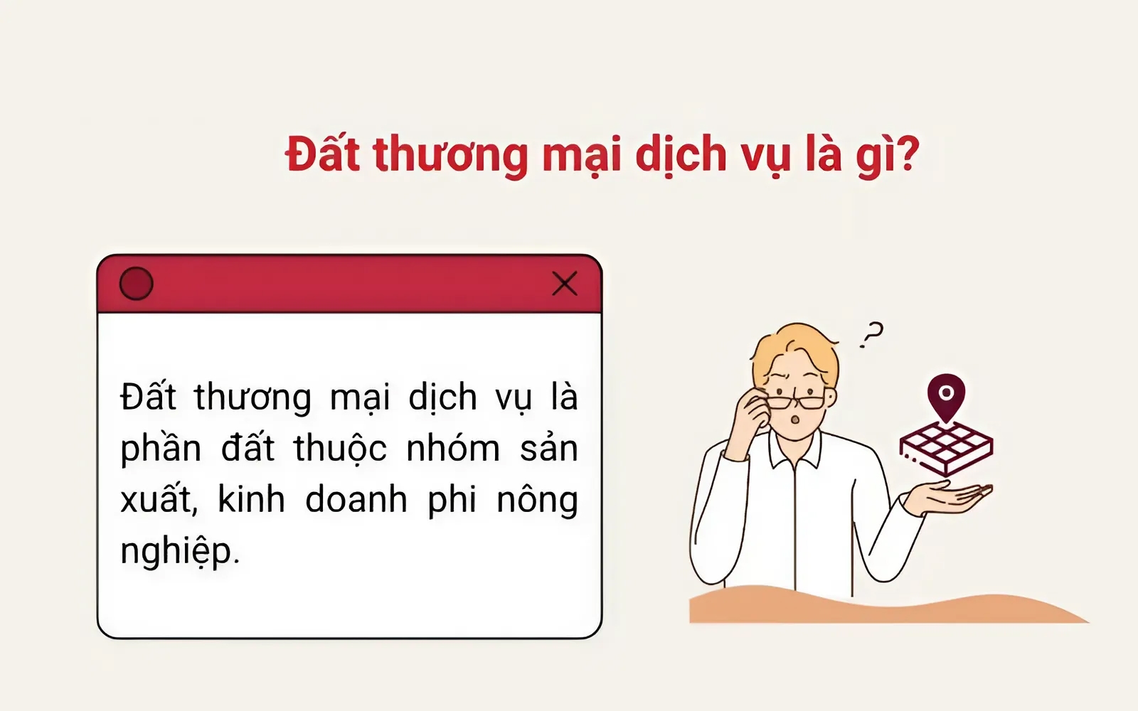 Đất dịch vụ là gì?