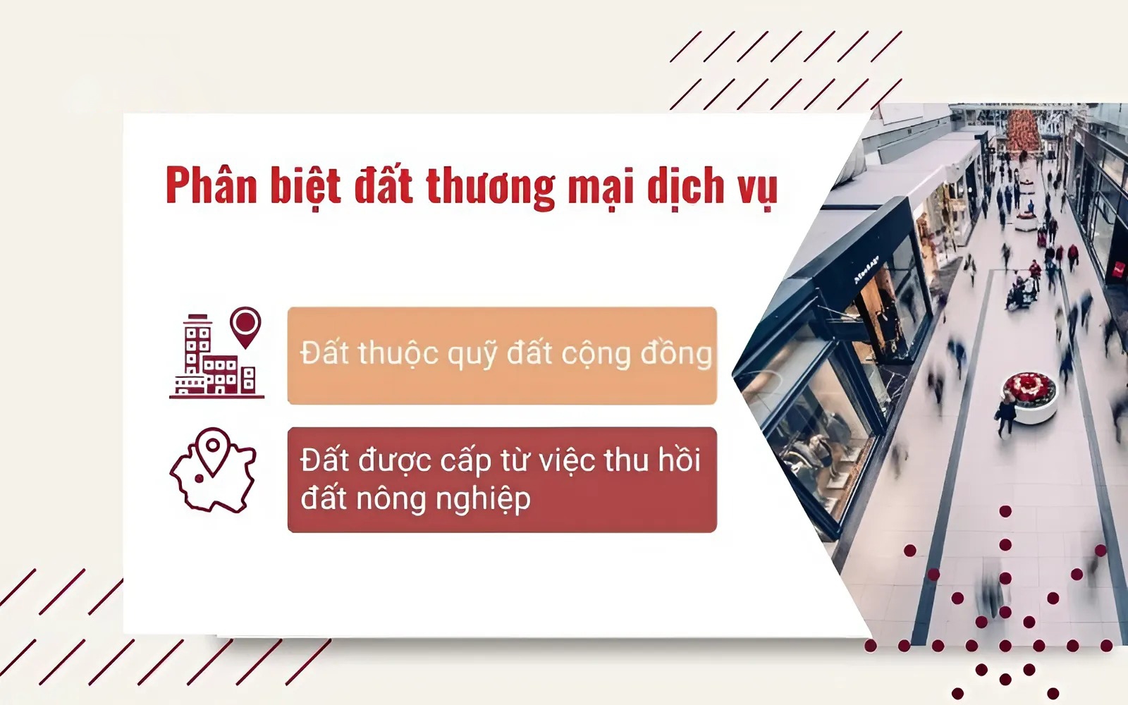 Thực trạng đất dịch vụ tại Việt Nam