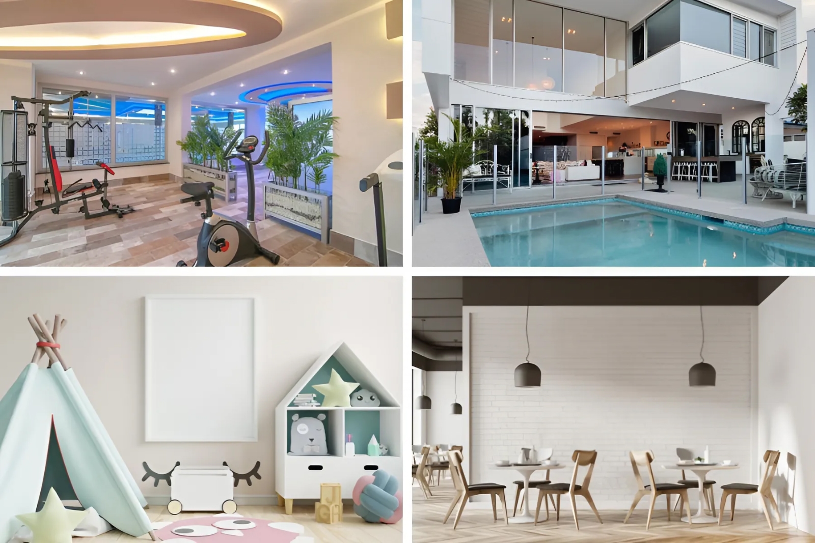 Tiện ích sẵn có khi mua căn hộ duplex